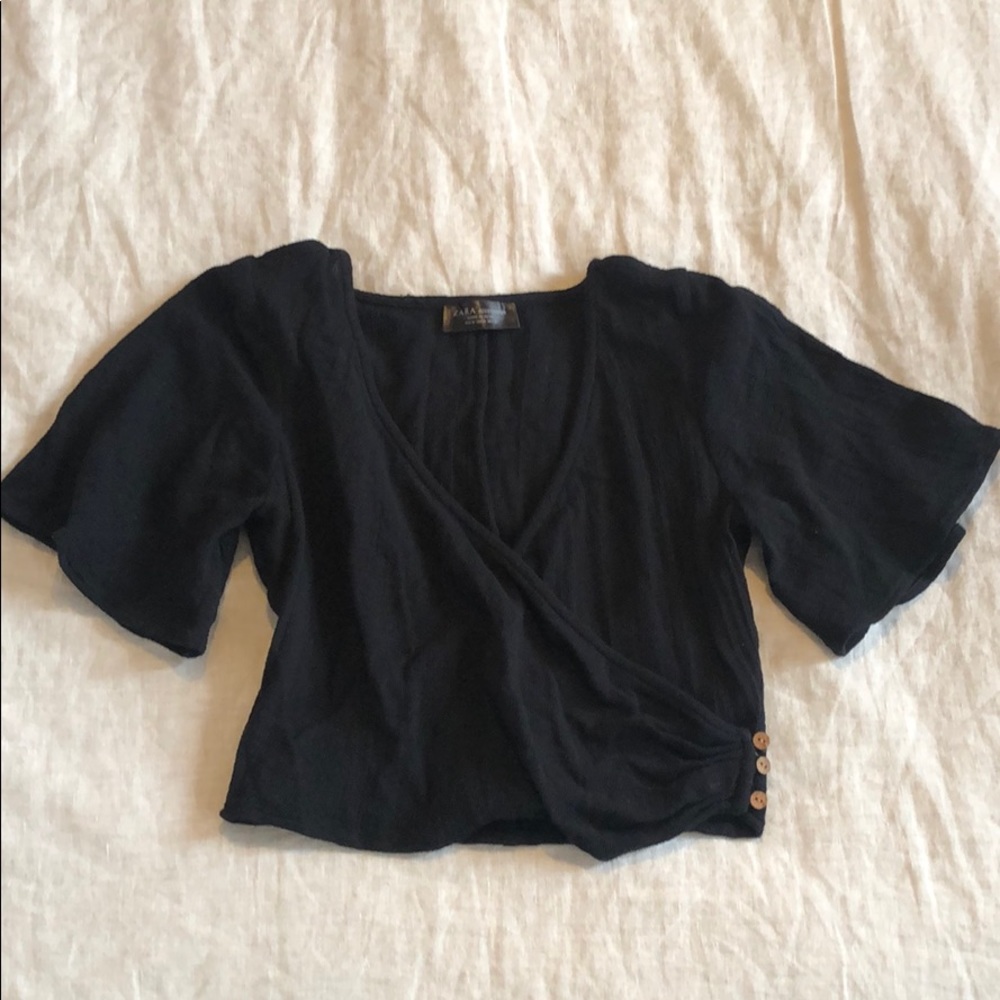 Like New Zara Accessories Crop Top